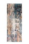 Conceptum Lathan Alfombra de Pasillo Multicolor 100 x 200 cm